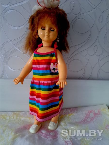 Кукла из СССР, 60см, в хорошем состоянии объявление Продам уменьшенное изображение 