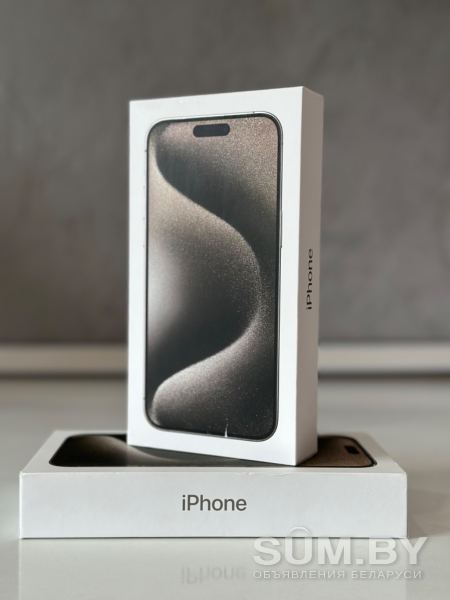 IPhone 15 Pro Max 256 Natural Titanium объявление Продам уменьшенное изображение 