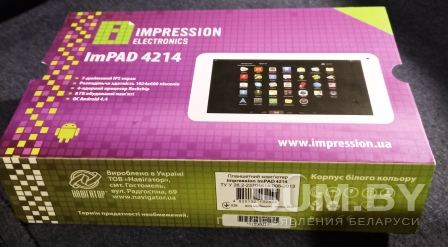 Планшет Impression ImPAD 4214 объявление Продам уменьшенное изображение 