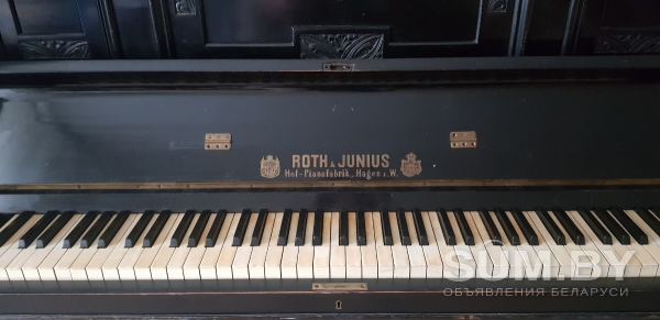 Старинное пианино 1924 года немецкое объявление Продам уменьшенное изображение 