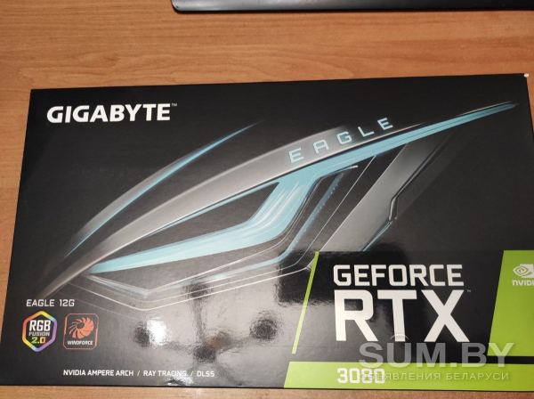 Видеокарта Gigabyte GeForce RTX 3080 Eagle 12Gb объявление Продам уменьшенное изображение 