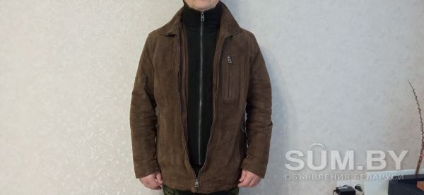 Куртка мужская натуральная кожа весна-осень объявление Продам уменьшенное изображение 