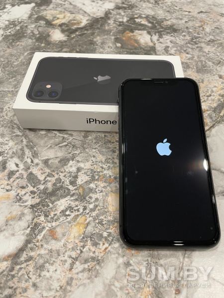 Смартфон Apple iPhone 11 64GB (черный) объявление Продам уменьшенное изображение 