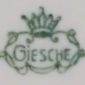 Тарелка столовая (Giesche, Польша, 1920-39 гг.) объявление Продам уменьшенное изображение 3