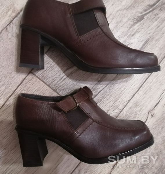 Женские, фабричные, кожаные, новые ботинки объявление Продам уменьшенное изображение 