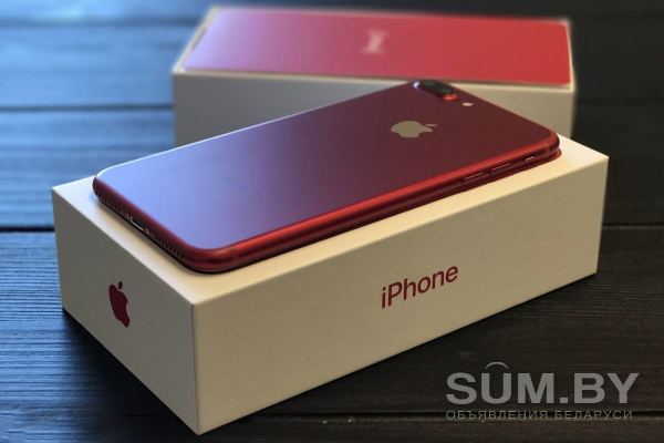 Apple iPhone 7 Plus +128GB RED (красный) объявление Продам уменьшенное изображение 