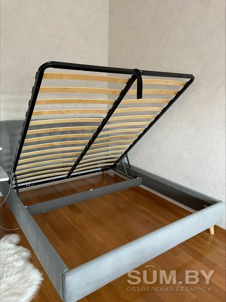 Кровать двуспальная с подъемным механизмом объявление Продам уменьшенное изображение 