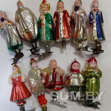 Куплю елочные игрушки СССР (фигурки людей, животных, птиц)