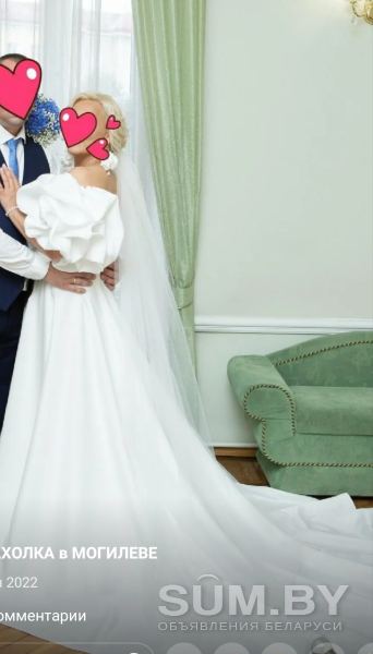 Свадебное платье б/у в отличном состоянии объявление Продам уменьшенное изображение 