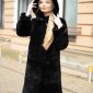 Пальто Мехофф женское 48 L черное натуральный мех объявление Продам уменьшенное изображение 2