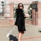 Пальто Мехофф женское 48 L черное натуральный мех объявление Продам уменьшенное изображение 1