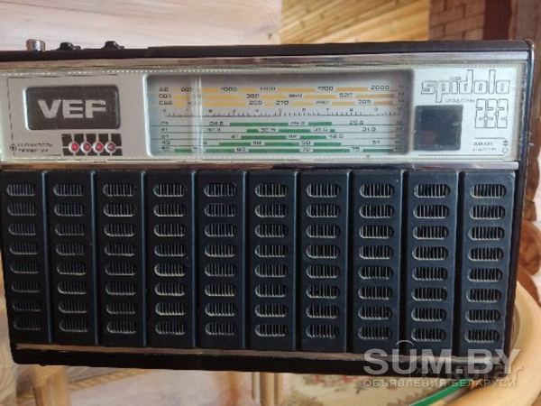 Переносной советский радиоприемник VEF spidola 232 объявление Продам уменьшенное изображение 
