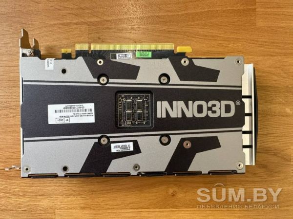 Видеокарта Inno3D GeForce RTX 2060 Super Twin X2 8GB GDDR6 объявление Продам уменьшенное изображение 