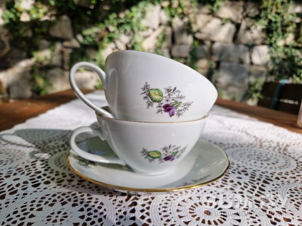 Фарфоровые чайные пары Bohemia объявление Продам уменьшенное изображение 