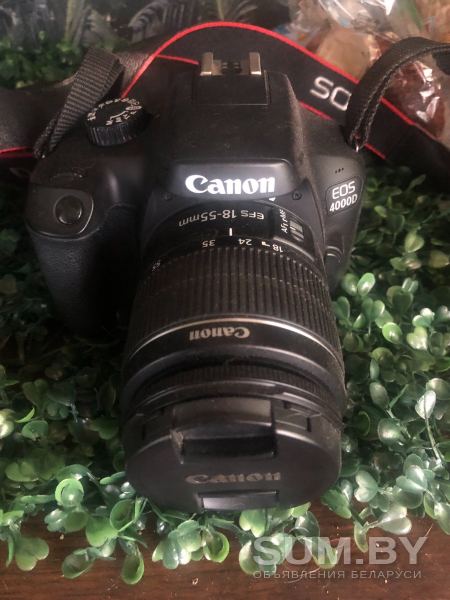 Зеркальный фотоаппарат Canon EOS 4000D Kit 18-55 объявление Продам уменьшенное изображение 