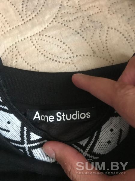 Свитшот acne studios объявление Продам уменьшенное изображение 