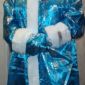 Синий костюм Снегурочки халат шапка варежки 50 р-р объявление Продам уменьшенное изображение 2