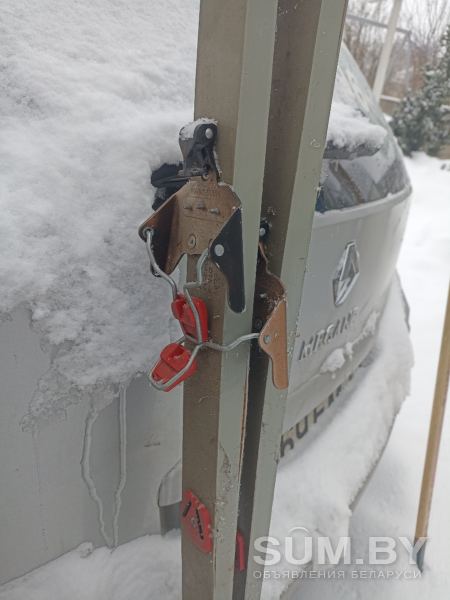 Лыжи совецкие телеханы 215 с креплением без палок объявление Продам уменьшенное изображение 