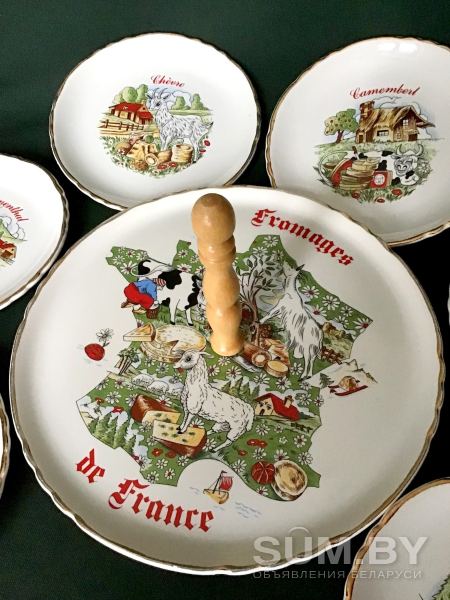 Тарелка, Сервиз, для сыра. Франция объявление Аукцион уменьшенное изображение 