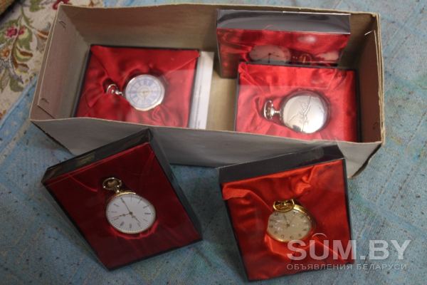 Коллекционные карманные часы, 7 предметов объявление Продам уменьшенное изображение 