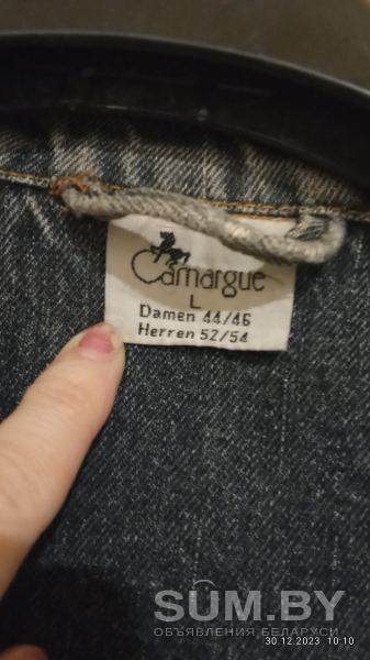 Куртка джинсовая на синтепоне р52-54 объявление Продам уменьшенное изображение 