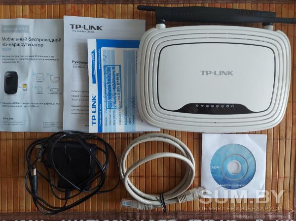 Wi-Fi роутере TP-Link TL-WR841N объявление Продам уменьшенное изображение 