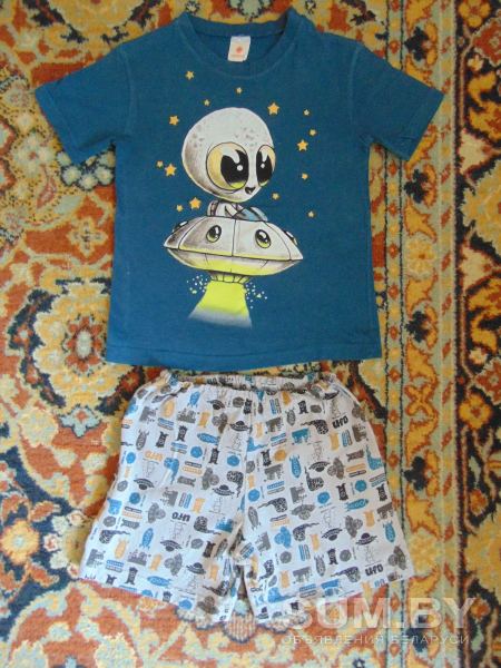 Пижама для мальчика немного бу рост 104 отличное состояние объявление Продам уменьшенное изображение 