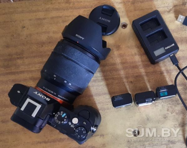 Фотоаппарат SONY A 7 с объективом 28-70 объявление Продам уменьшенное изображение 