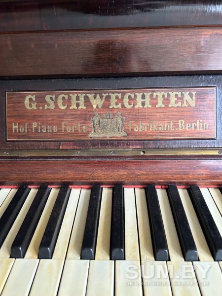 Пианино G. Schwechten объявление Продам уменьшенное изображение 