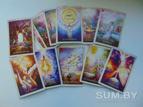 Магический оракул ангелов (колода из 44 карт + инструкция) объявление Продам уменьшенное изображение 