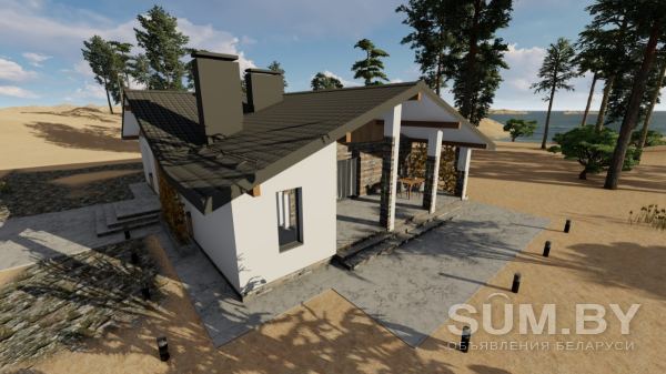 Проект дома на построенном фундаменте, продолжить строительство после покупки участка объявление Услуга уменьшенное изображение 