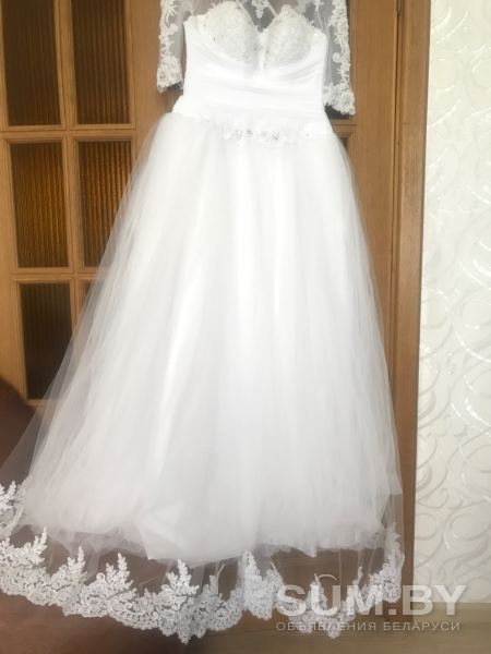 Свадебное платье с фатой объявление Продам уменьшенное изображение 