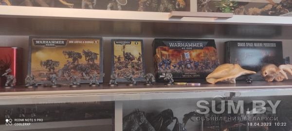 Warhammer 40000 Орки Chaos Space Marines Imperial Guard Sp.Marines объявление Продам уменьшенное изображение 