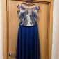 Платье вечернее синего цвета объявление Продам уменьшенное изображение 1