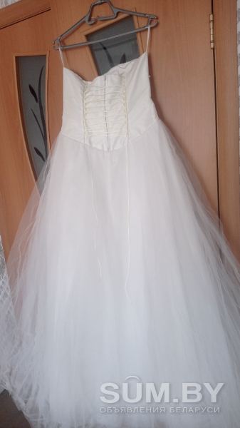 Свадебное платье б/у объявление Продам уменьшенное изображение 