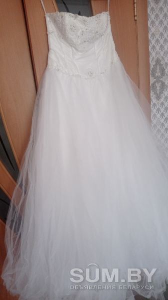 Свадебное платье б/у объявление Продам уменьшенное изображение 