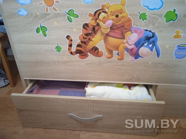 Кровать детская с матрасом объявление Продам уменьшенное изображение 