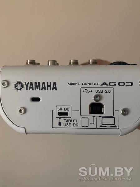 Микшер-звуковая карта Yamaxa AG-03 объявление Продам уменьшенное изображение 