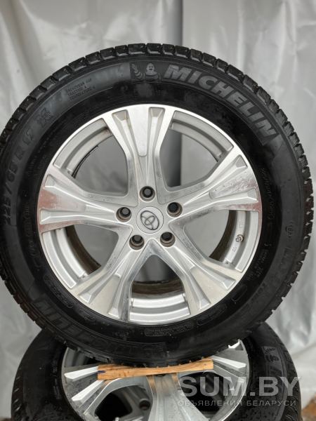 Продам комплект литых дисков R17 для Тойота РАВ4 с летней резиной объявление Продам уменьшенное изображение 