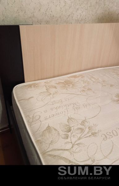 Двуспальная кровать и матрас объявление Продам уменьшенное изображение 