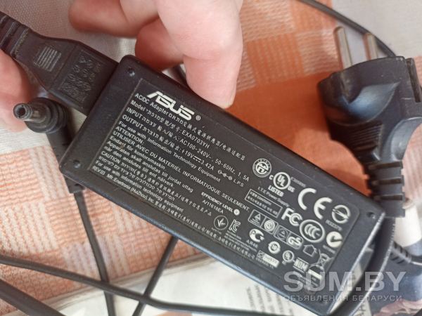 Зарядное устройство ASUS 19 V - 3.42 A LPS объявление Продам уменьшенное изображение 