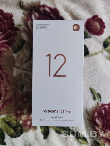 Xiaomi 12T Pro 8/256, Черный, New! объявление Продам уменьшенное изображение 