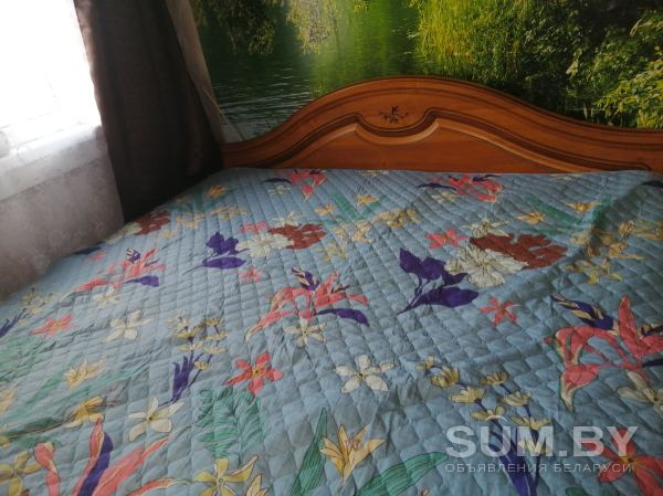 Кровать 2-х спальная с матрасом объявление Продам уменьшенное изображение 