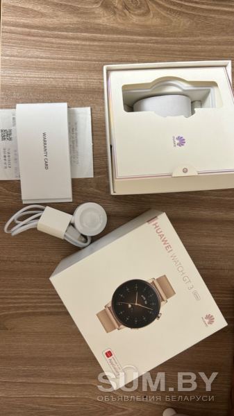 Умные часы Huawei Watch GT 3 Elegant 42 мм (с миланским ремешком) объявление Продам уменьшенное изображение 