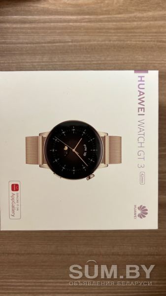 Умные часы Huawei Watch GT 3 Elegant 42 мм (с миланским ремешком) объявление Продам уменьшенное изображение 