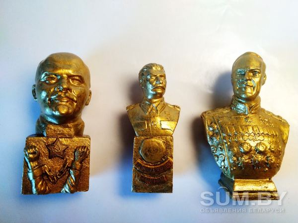 Бюсты: Ленин, Сталин, Жуков объявление  уменьшенное изображение 