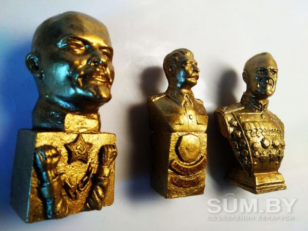 Бюсты: Ленин, Сталин, Жуков объявление  уменьшенное изображение 