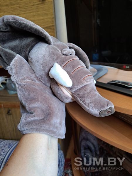 Слон-рукавичка для театра объявление Продам уменьшенное изображение 