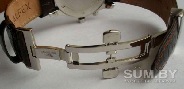 Мужские часы Alfex swiss made кварц, 42mm, GMT, большая дата объявление Продам уменьшенное изображение 