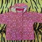 Куртка-ветровка розовая в цветочки, р.74-80 ((7мес-1, 5года), новая объявление Продам уменьшенное изображение 1
